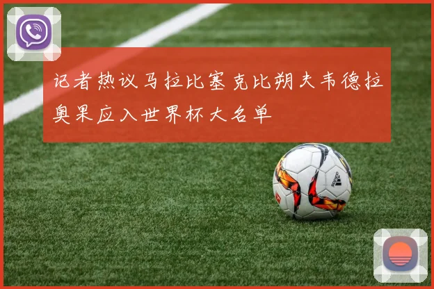 记者热议马拉比塞克比朔夫韦德拉奥果应入世界杯大名单
